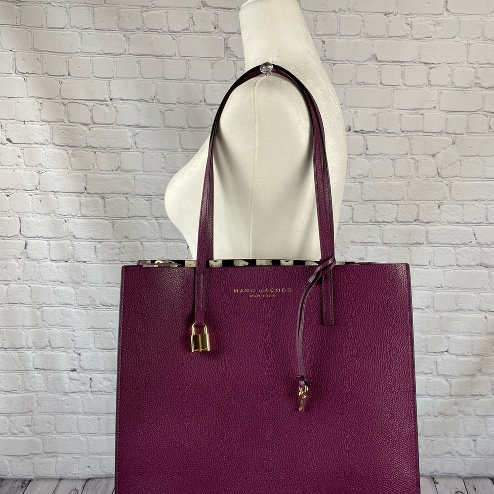 Marc Jacobs Purple Tote Bag - Picture 2 of 10